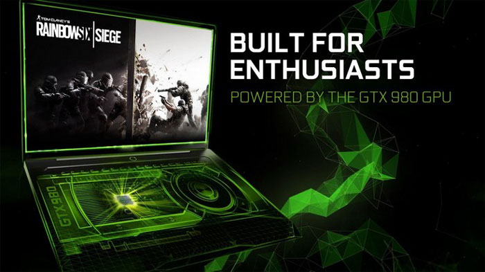 NVIDIA представила GeForce GTX 980 для ноутбуков